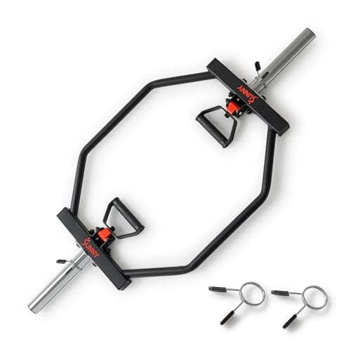 Sunny Health & Fitness Sunny Health & Fitness Olympic Hex Trap Bar (Swivel Handles)