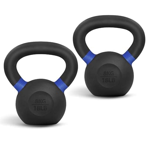 Yes4All Yes4All Powder-Coated Cast Iron Kettlebell (Pair)