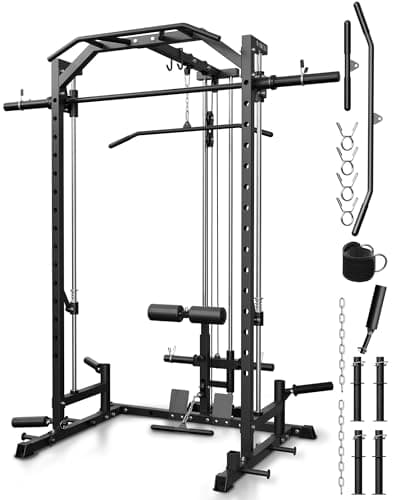 Mikolo Mikolo Smith Machine Home Gym Power Cage (1:1 Ratio)