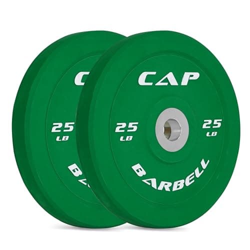 CAP Barbell CAP 25 lb Competition Olympic Bumper Plate (pair)