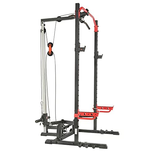 Sunny Health & Fitness Sunny Health & Fitness Power Zone Squat Stand + Lat