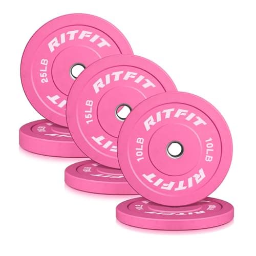 RitFit RitFit Olympic Bumper Plates (Steel Insert)