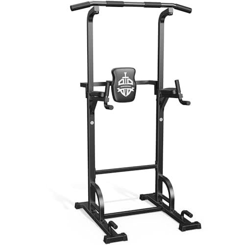 SPORTSROYALS SPORTSROYALS Pull Up Power Tower & Dip Station