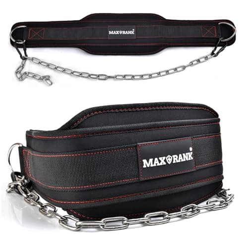 MAXRANK MAXRANK Dip Belt with 37 in Chain (550 lb)