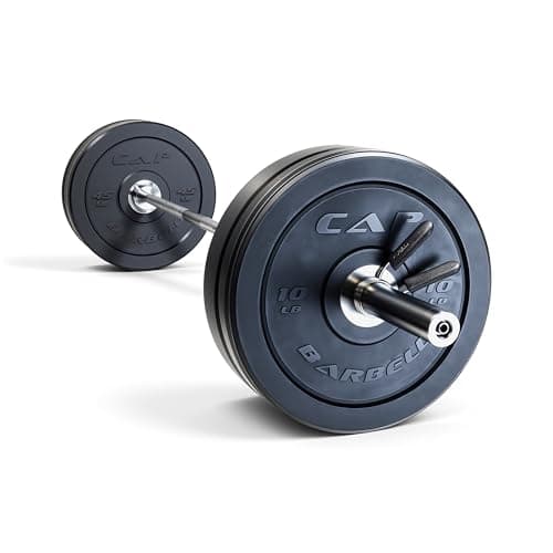 CAP Barbell CAP Barbell 160 lb PRO Olympic Weight Set (7 ft bar + bumpers)