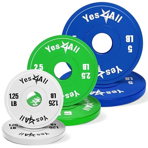 Yes4All Yes4All Fractional Change Plates (Set of 6, Rubber)