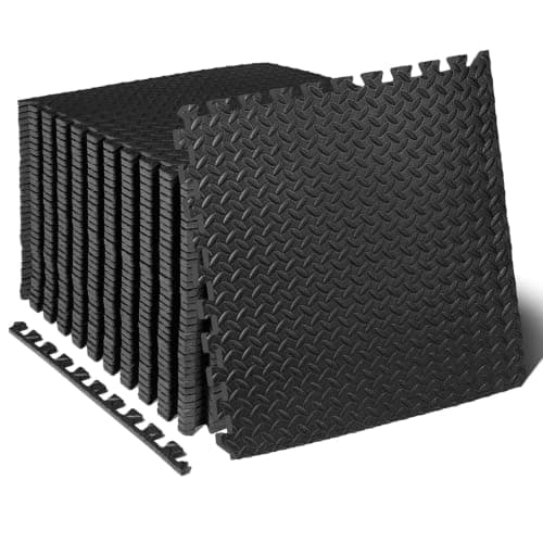 ProsourceFit ProsourceFit ½ in EVA Interlocking Puzzle Mat (144 sq ft)